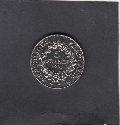 Beschrijving: 5 Francs  LIBERTE